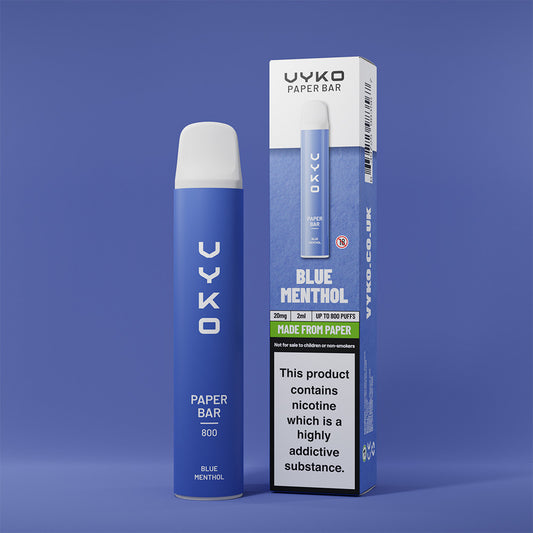 Vyko Paper Bar Blue Menthol